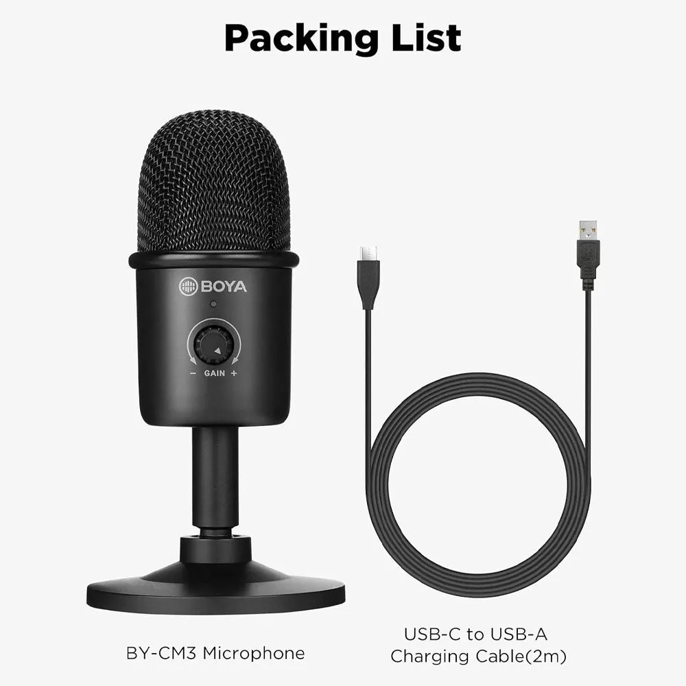 Boya BY-CM3 Wired Microphone