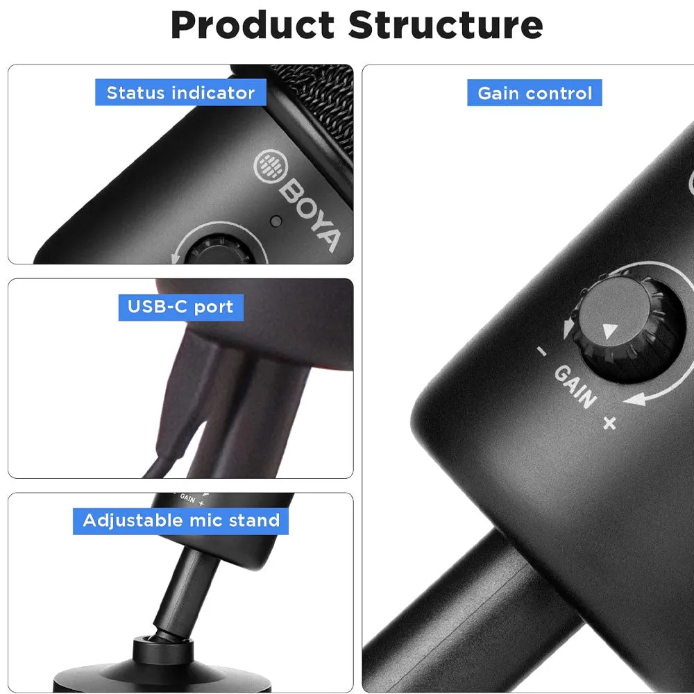 Boya BY-CM3 Wired Microphone