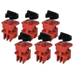 Brady® Universal Multi-Pole Breaker Lockout, Red, 66320