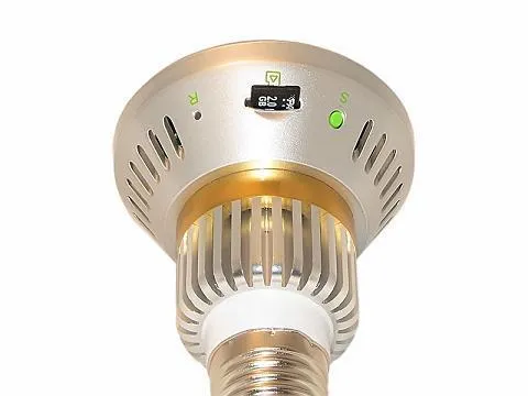 Bulb CCTV Security DVR Cam Video Recorder Motion Detect   Night Vision