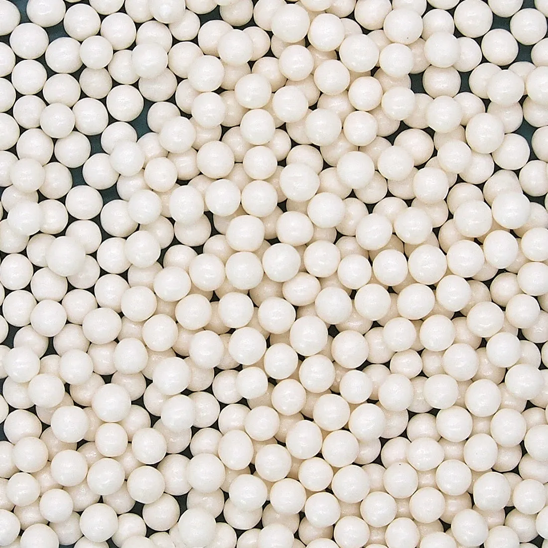 Bulk Pack 4mm Matt Pearls - Dairy Free Vegan Sprinkles Cake Decoration