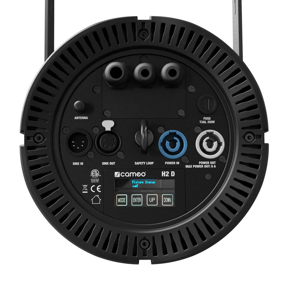 Cameo Pro CLH2D House Light Daylight White LED DMX Control (Black)