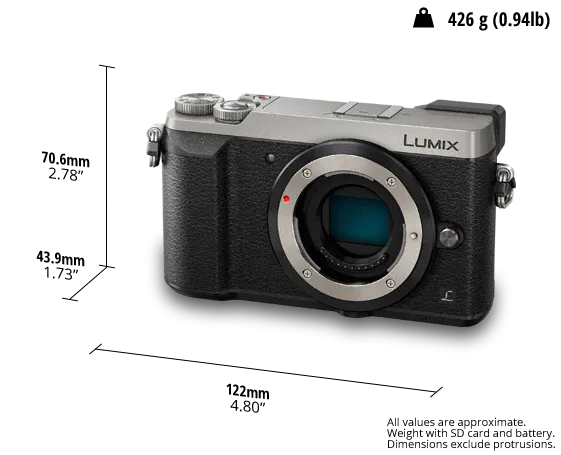 Camera Panasonic Lumix GX85 Mirrorless Camera - Body Only - EX-DISPLAY