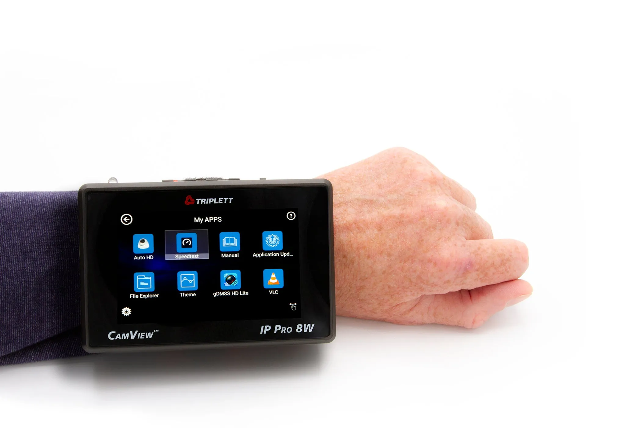 CamView IP Pro-8W™ HD CCTV Portable IP & Analog Security Camera Tester : Wrist Mount Design- (8066)