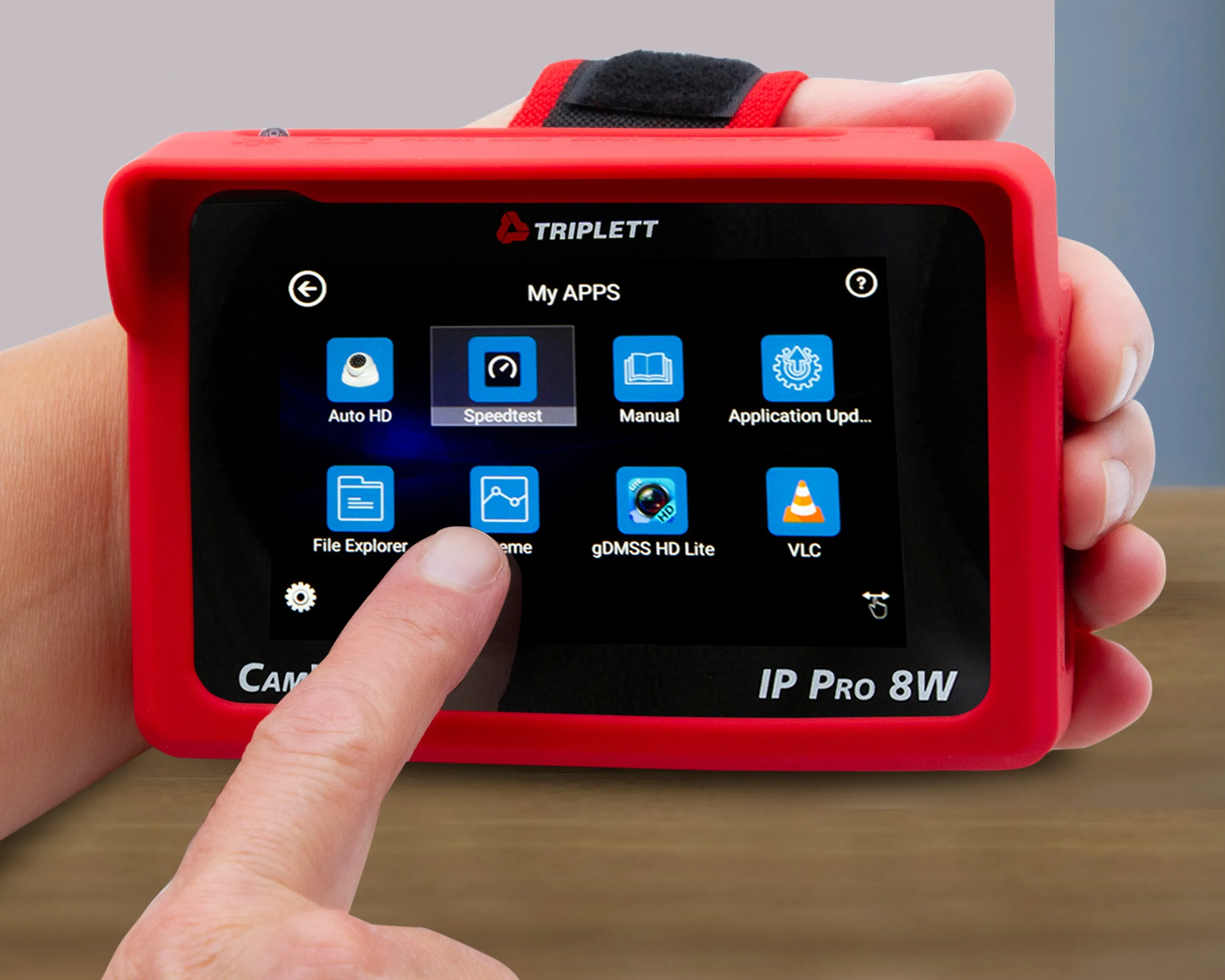 CamView IP Pro-8W™ HD CCTV Portable IP & Analog Security Camera Tester : Wrist Mount Design- (8066)