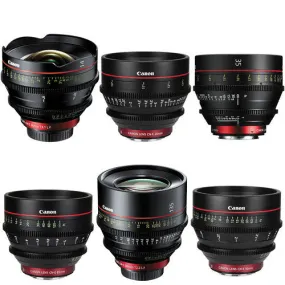 Canon Cine 6 Lens Kit - EF Mount