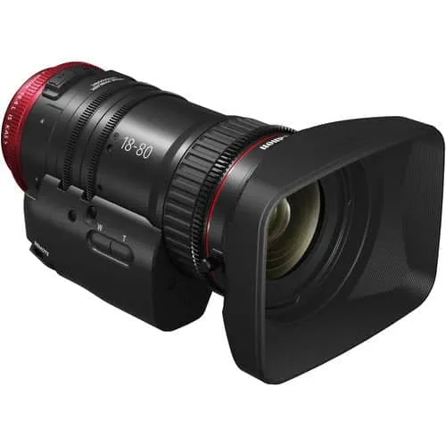 Canon CN-E 18-80mm T4.4 COMPACT-SERVO Cinema Zoom Lens