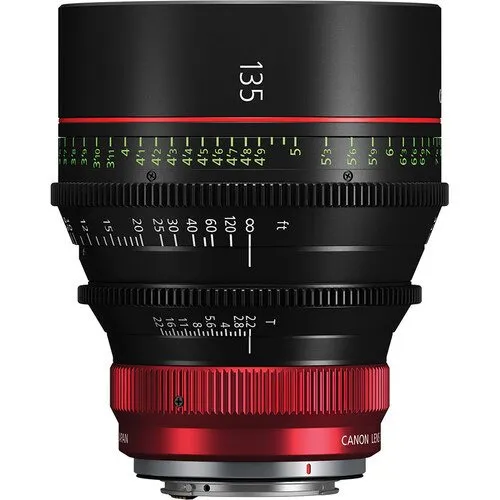 Canon CN-R 135mm T2.2 L F Cinema Prime Lens (RF Mount)