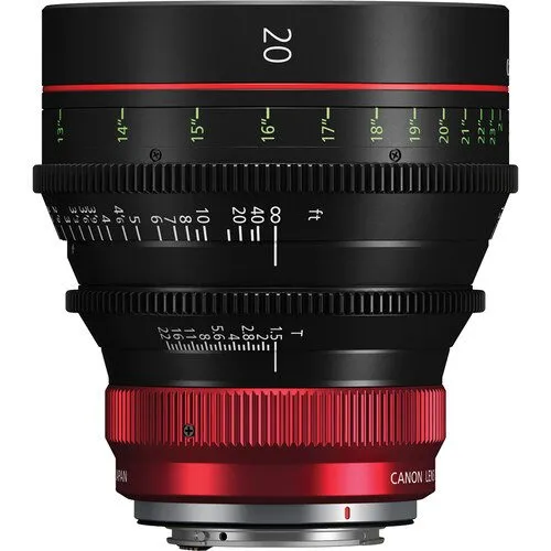 Canon CN-R 20mm T1.5 L F Cinema Prime Lens (RF Mount)