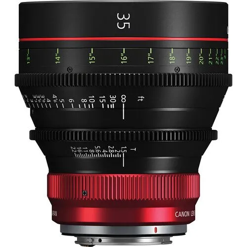 Canon CN-R 35mm T1.5 L F Cinema Prime Lens (RF Mount)