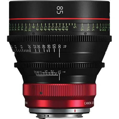 Canon CN-R 85mm T1.3 L F Cinema Prime Lens (RF Mount)