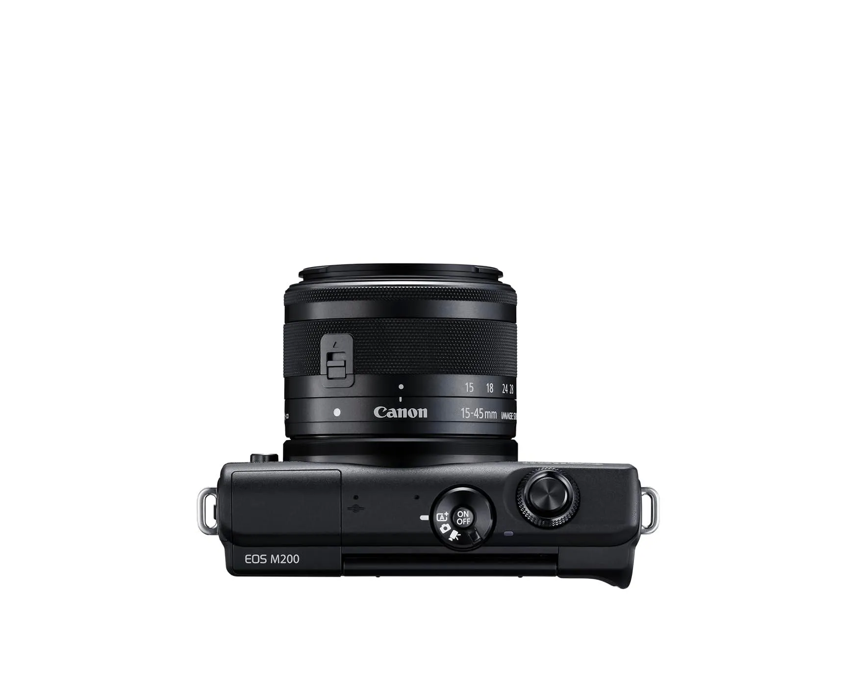Canon EOS M200 Compact Mirrorless Digital Vlogging Camera with EF-M 15-45mm lens