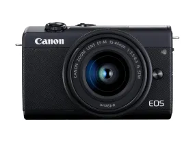 Canon EOS M200 Compact Mirrorless Digital Vlogging Camera with EF-M 15-45mm lens