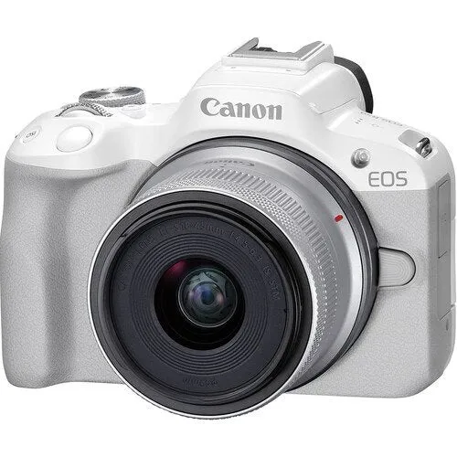 Canon EOS R50 Mirrorless Camera, RF-S 18-45mm f/4.5-6.3 IS STM