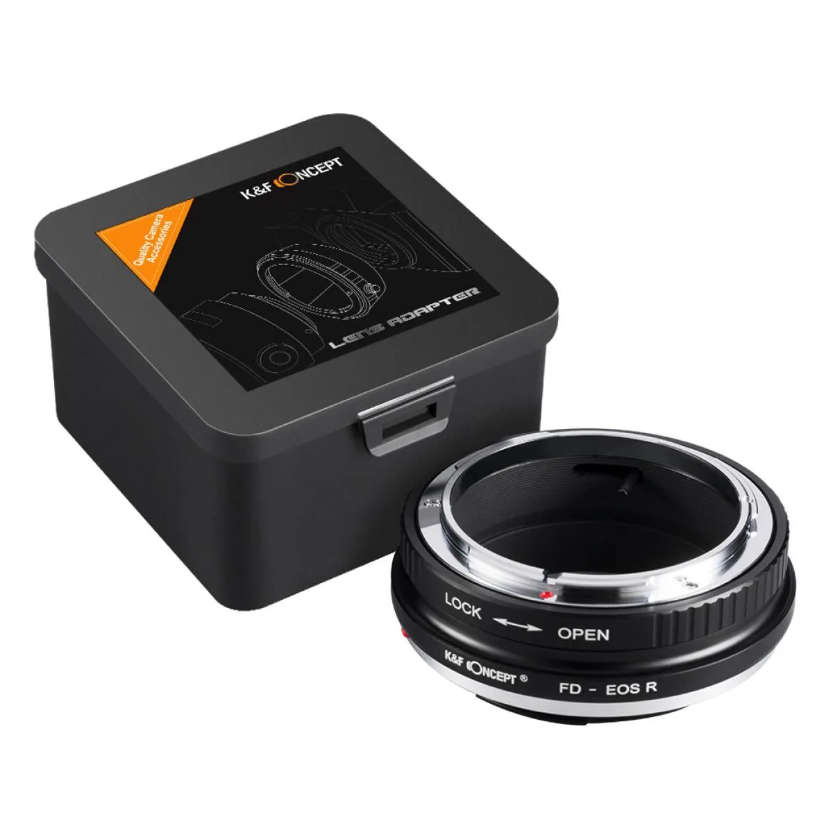 Canon FD Lenses to Canon RF-Lens Mount Adapter K&F  M13194 Lens Adapter
