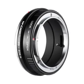 Canon FD Lenses to Canon RF-Lens Mount Adapter K&F  M13194 Lens Adapter