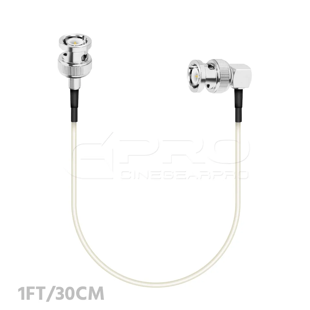 CGPro 12G SDI Cable BNC to Right Angle BNC