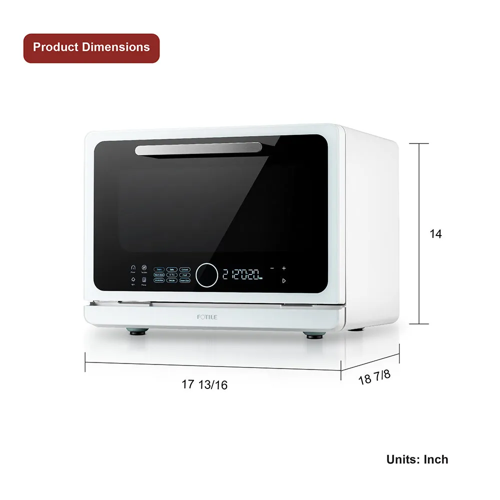 ChefCubii Series 4-in-1 Steam-Combi Oven with Touchscreen