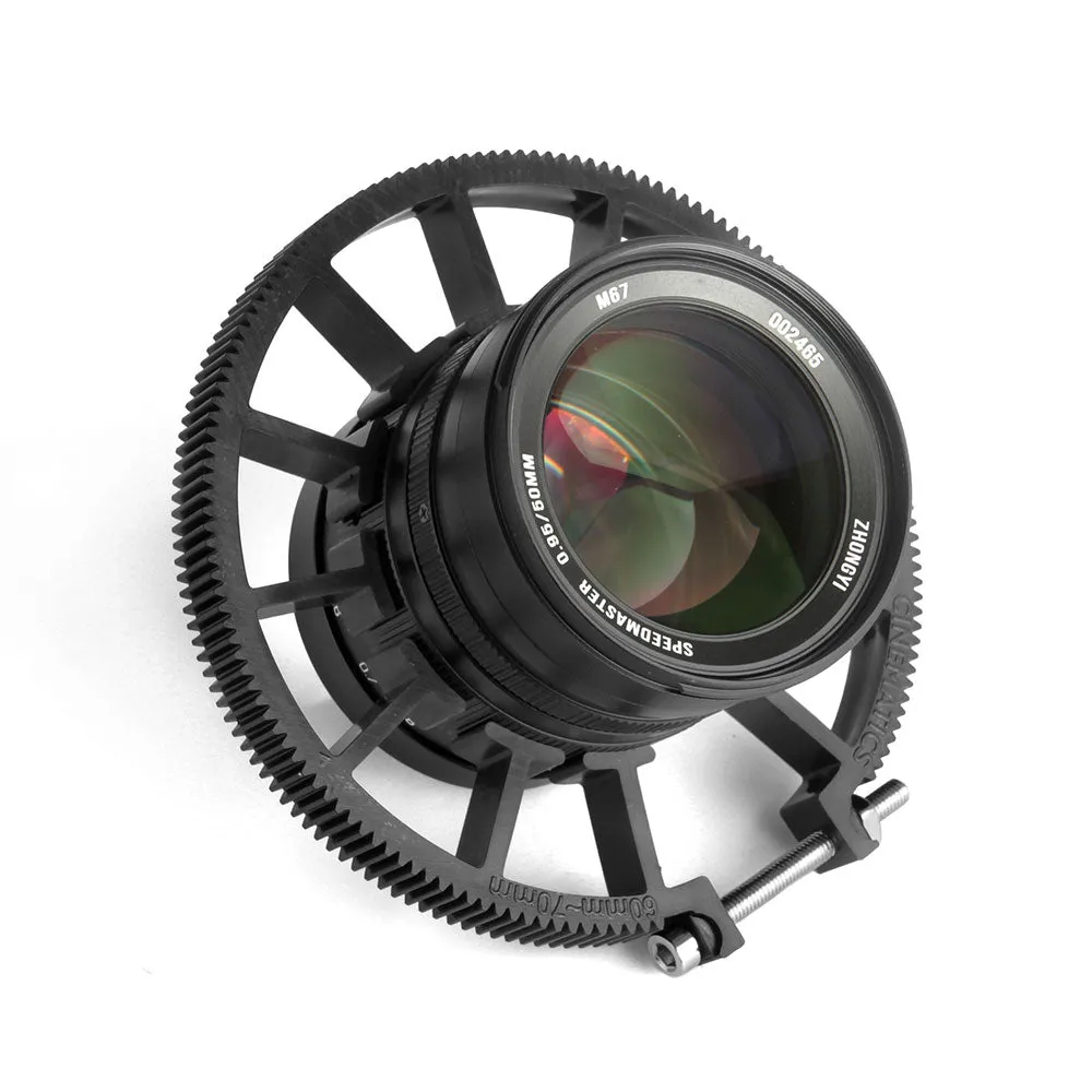 CINEMATICS 0.8 Film Pitch Mod Adjustable Follow Focus Lens Gear Rings