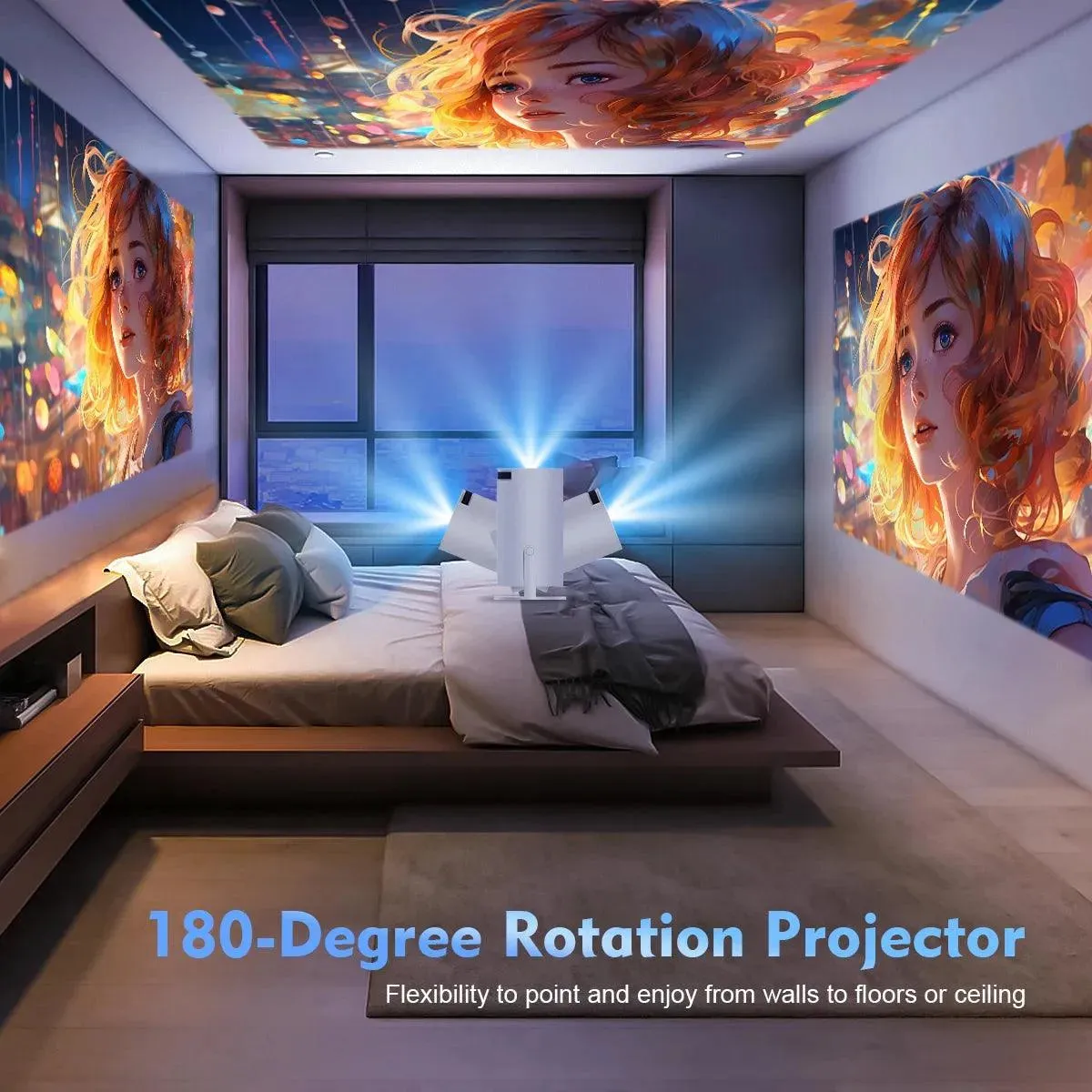 CineMax 4K Smart Projector