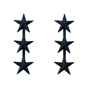 Coat Device: Vice Admiral - three star point to center, subdued metal