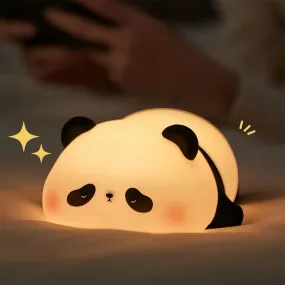 Cute Panda Night Light with Timer