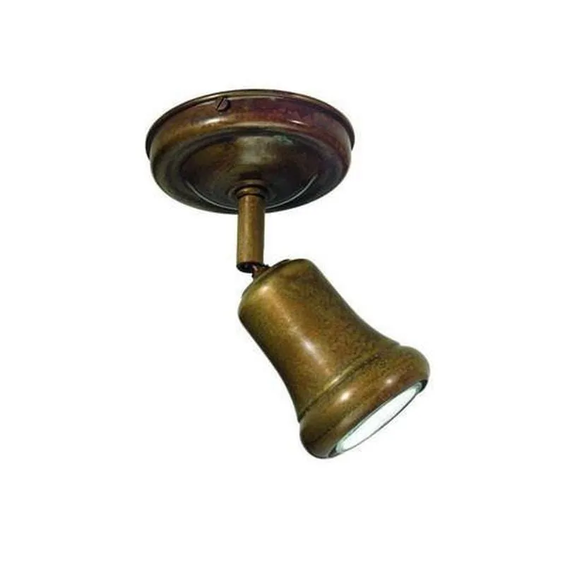 Decorative Brass Wall or Ceiling Light