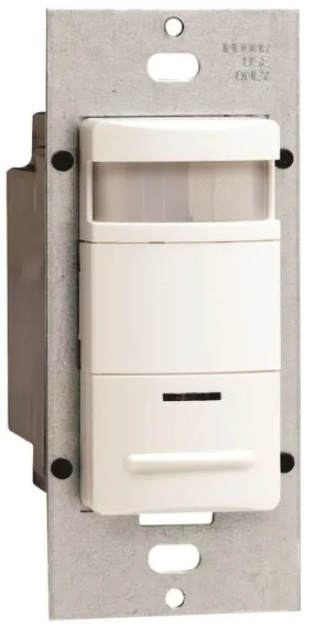 Decorator Wall Switch Occupancy Sensor White