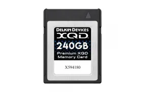 Delkin PREMIUM XQD 240GB Memory Card 440R-400W