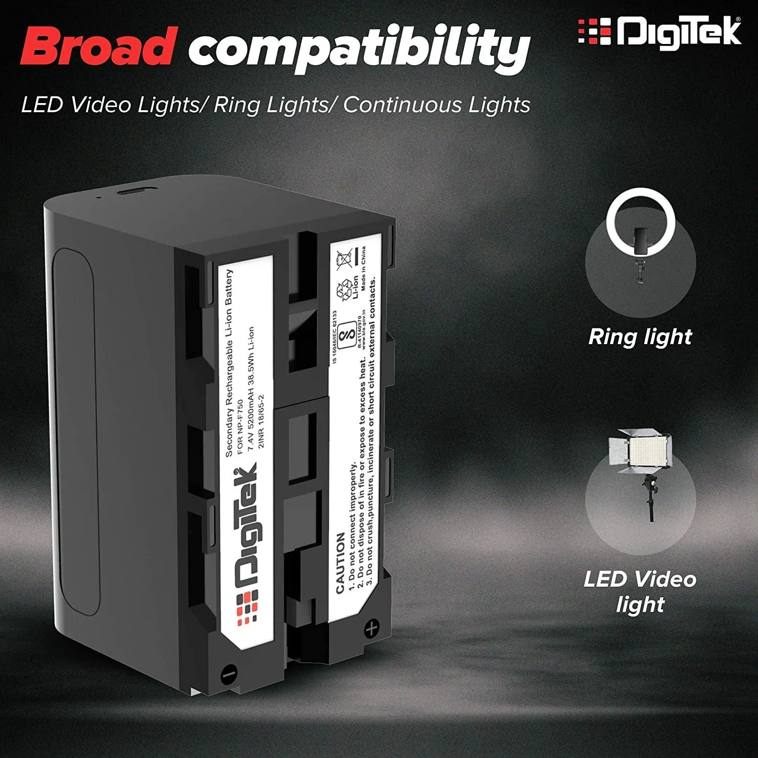 Digitek (DSL-20W RGB Combo) Portable Handheld RGB LED Light Wand with NP F750 Battery & Remote for YouTube, Photo-Shoot, Video Shoot, Live Stream, Makeup & More,...DSL-20W RGB Combo