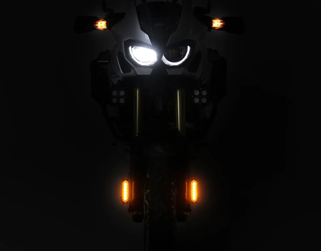 DRL Visibility Lighting Kit with Flush Mount - White or Amber