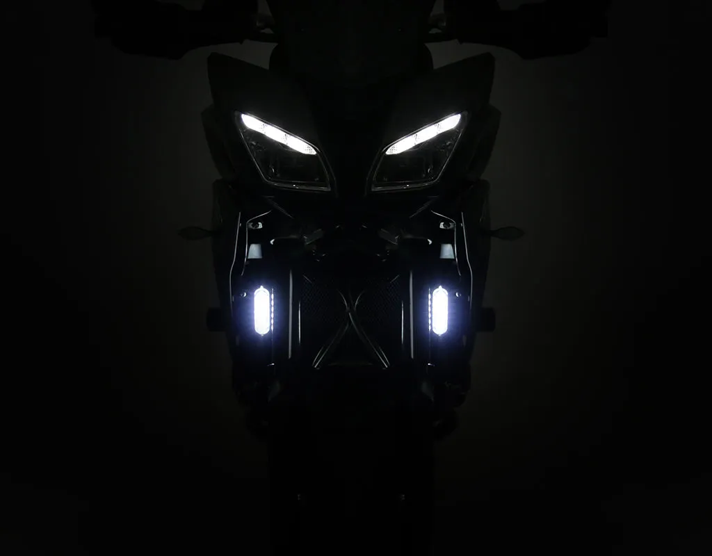 DRL Visibility Lighting Kit with Offset Mount - White or Amber
