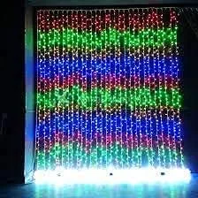 Dwarakesh Enterprises® 1 high Brightness Waterproof Waterfall 150 Led Water Dropping Simulation Hanging led tealight Candle for Home Decoration (8 Modes,11 * 7 feet)