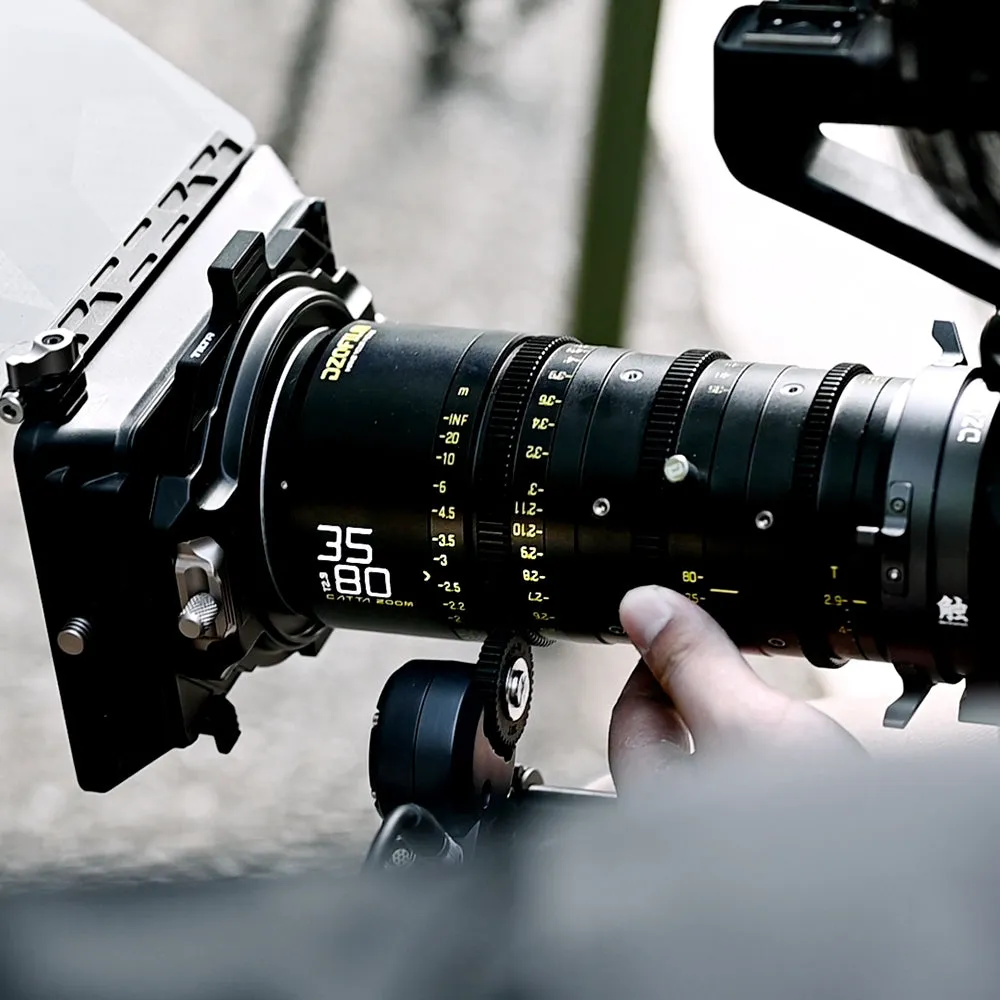 DZOFILM CATTA ACE 35-80 & 70-135mm T2.9 FF Cine Zoom Dual Lens Bundle PL&EF Interchangeable Mount