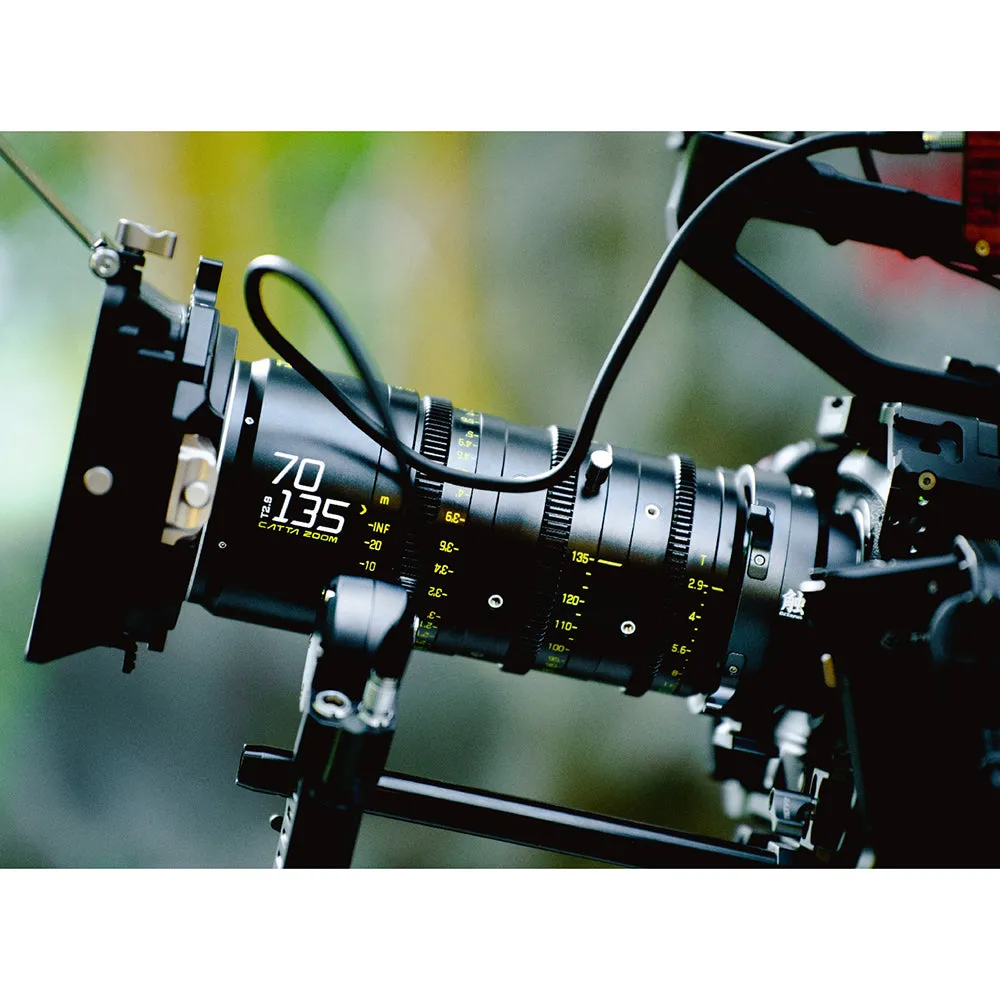 DZOFILM CATTA ACE 35-80 & 70-135mm T2.9 FF Cine Zoom Dual Lens Bundle PL&EF Interchangeable Mount