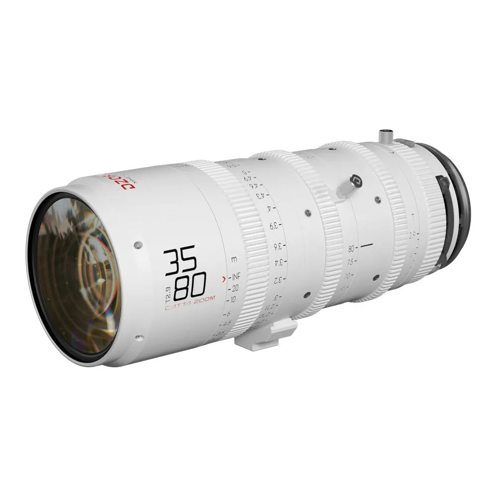 DZOFILM CATTA ZOOM 35-80mm T2.9 Full Frame Cine Zoom Lens E/RF/L/Z/X Mount (White/Black)