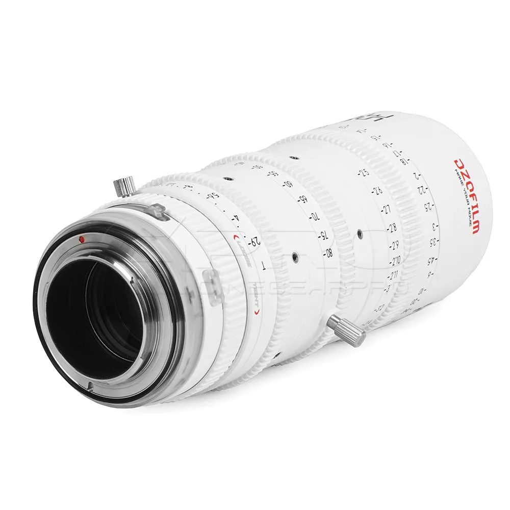 DZOFILM CATTA ZOOM 35-80mm T2.9 Full Frame Cine Zoom Lens E/RF/L/Z/X Mount (White/Black)