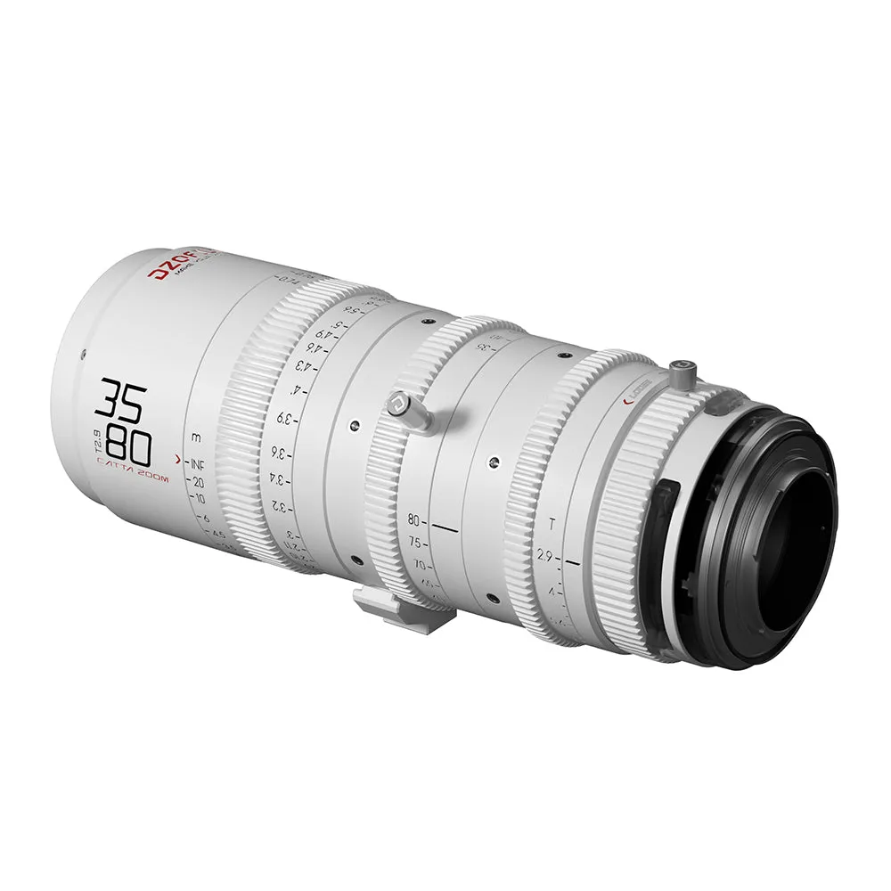 DZOFILM CATTA ZOOM 35-80mm T2.9 Full Frame Cine Zoom Lens E/RF/L/Z/X Mount (White/Black)