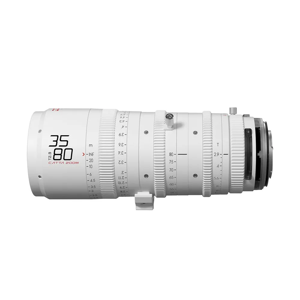 DZOFILM CATTA ZOOM 35-80mm T2.9 Full Frame Cine Zoom Lens E/RF/L/Z/X Mount (White/Black)