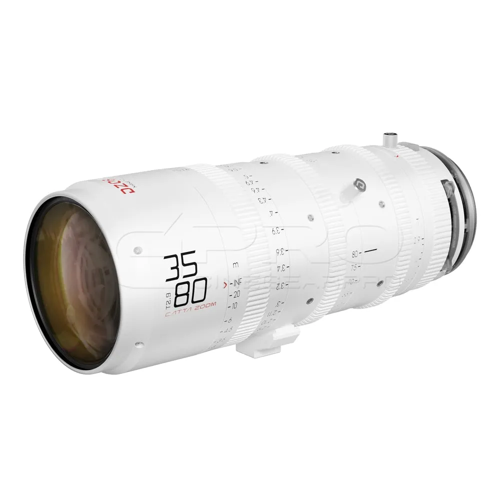 DZOFILM CATTA ZOOM 35-80mm T2.9 Full Frame Cine Zoom Lens E/RF/L/Z/X Mount (White/Black)