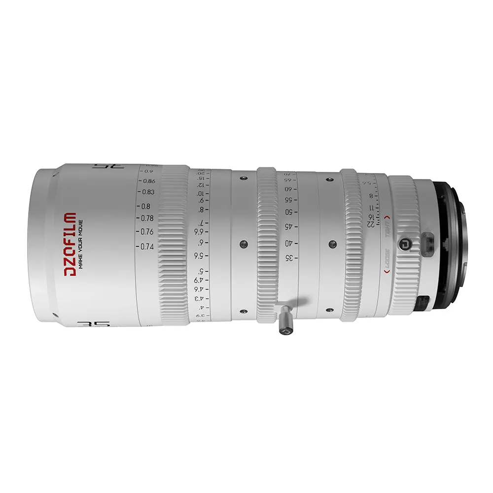 DZOFILM CATTA ZOOM 35-80mm T2.9 Full Frame Cine Zoom Lens E/RF/L/Z/X Mount (White/Black)