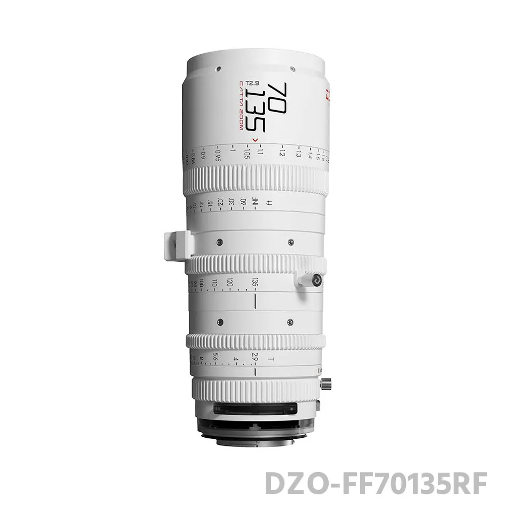 DZOFILM CATTA ZOOM FF 70-135mm T2.9 Full Frame Cine Zoom Lens E/RF/L/Z/X Mount (White/Black)