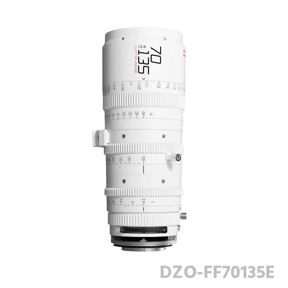 DZOFILM CATTA ZOOM FF 70-135mm T2.9 Full Frame Cine Zoom Lens E/RF/L/Z/X Mount (White/Black)