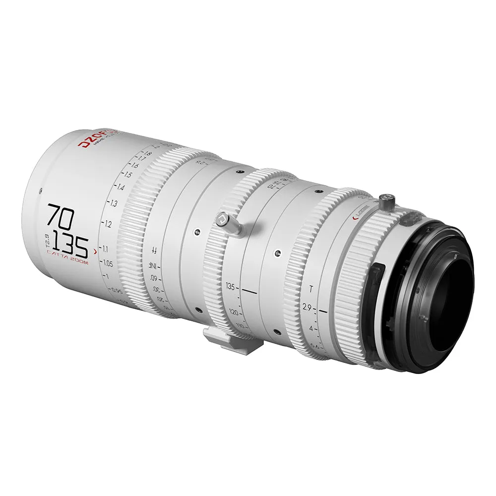 DZOFILM CATTA ZOOM FF 70-135mm T2.9 Full Frame Cine Zoom Lens E/RF/L/Z/X Mount (White/Black)