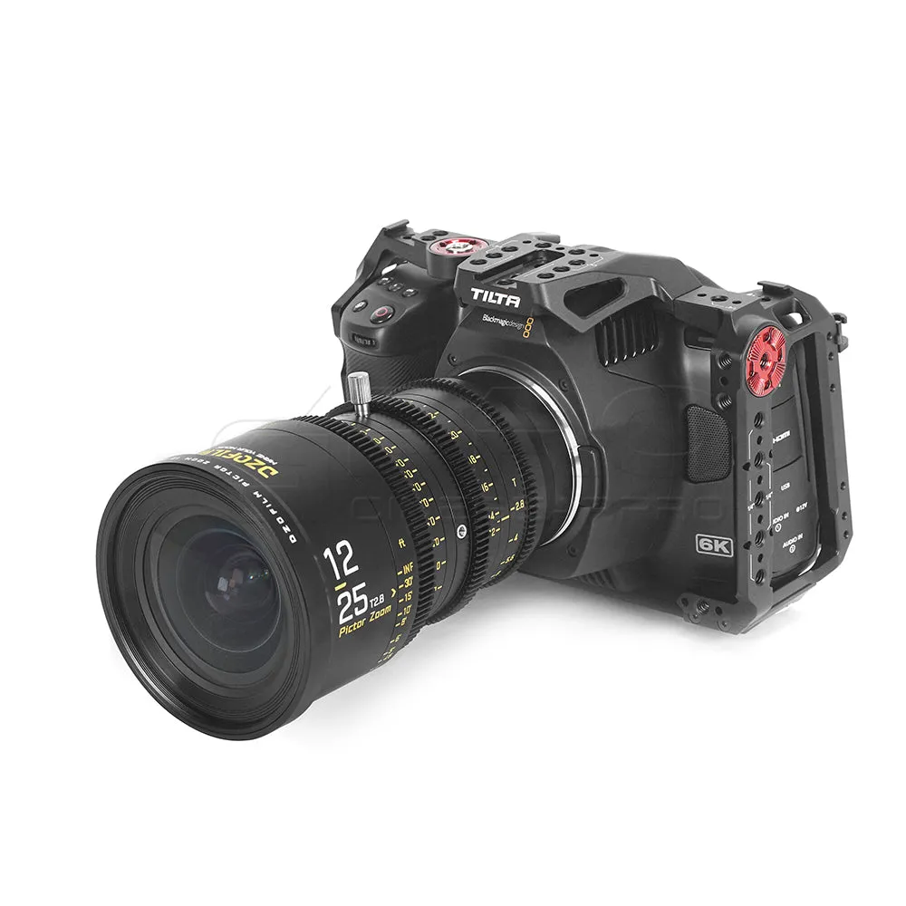 DZOFILM Pictor Zoom 12-25mm T2.8 Super35 Cinema Lens (PL&EF interchangeable Mount, Black)