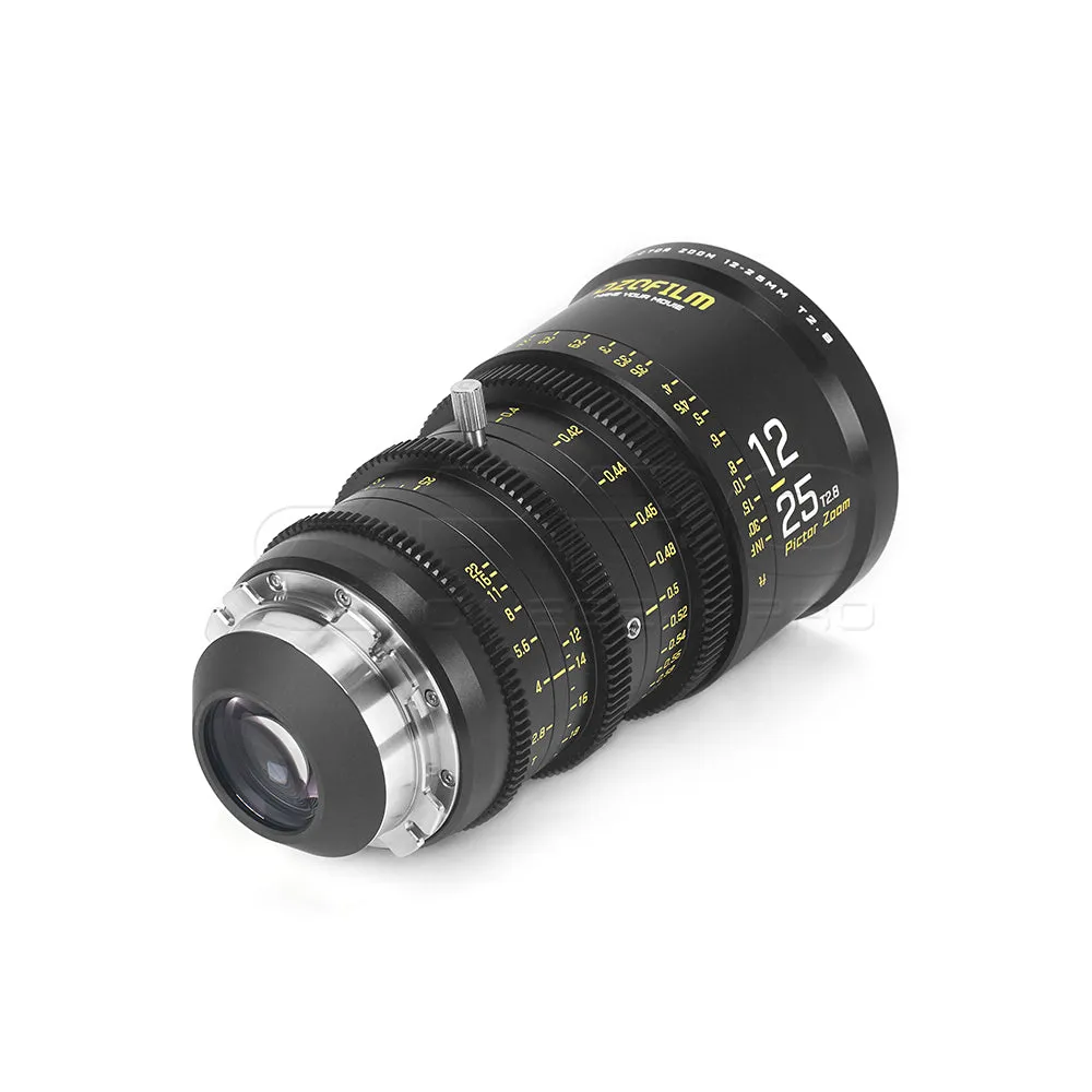 DZOFILM Pictor Zoom 12-25mm T2.8 Super35 Cinema Lens (PL&EF interchangeable Mount, Black)