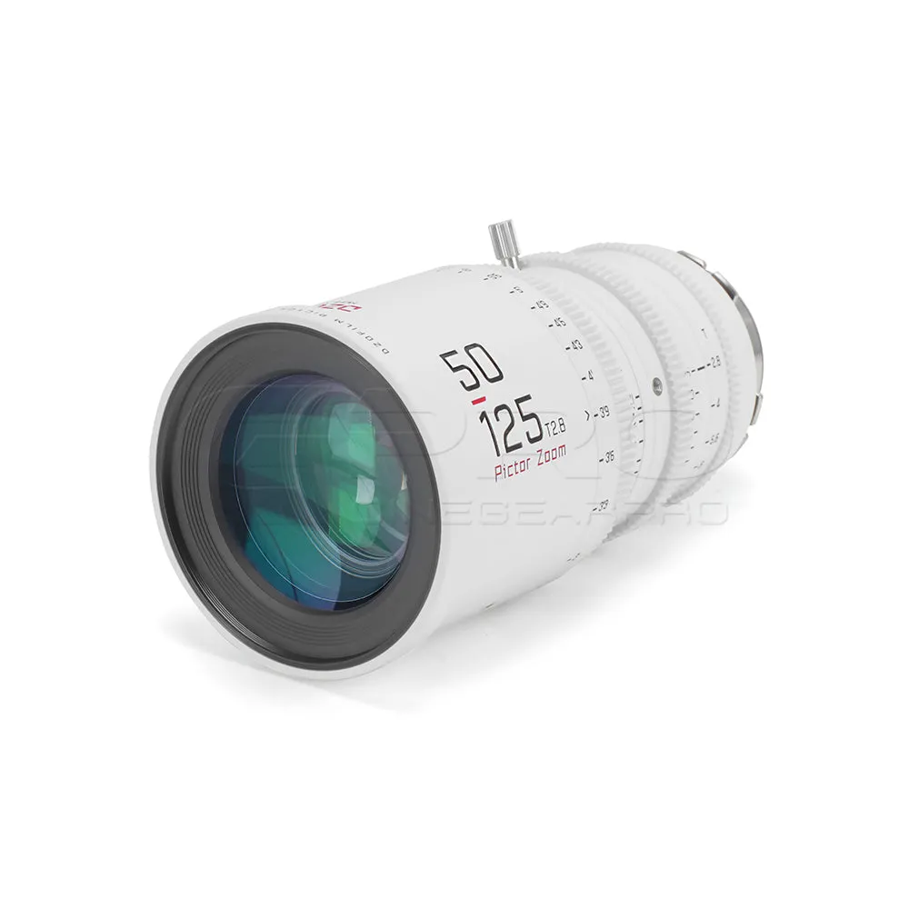 DZOFILM Pictor Zoom Dual Lens Bundle 20-55mm   50-125mm T2.8 Limited Edition (PL&EF interchangeable Mount, White)