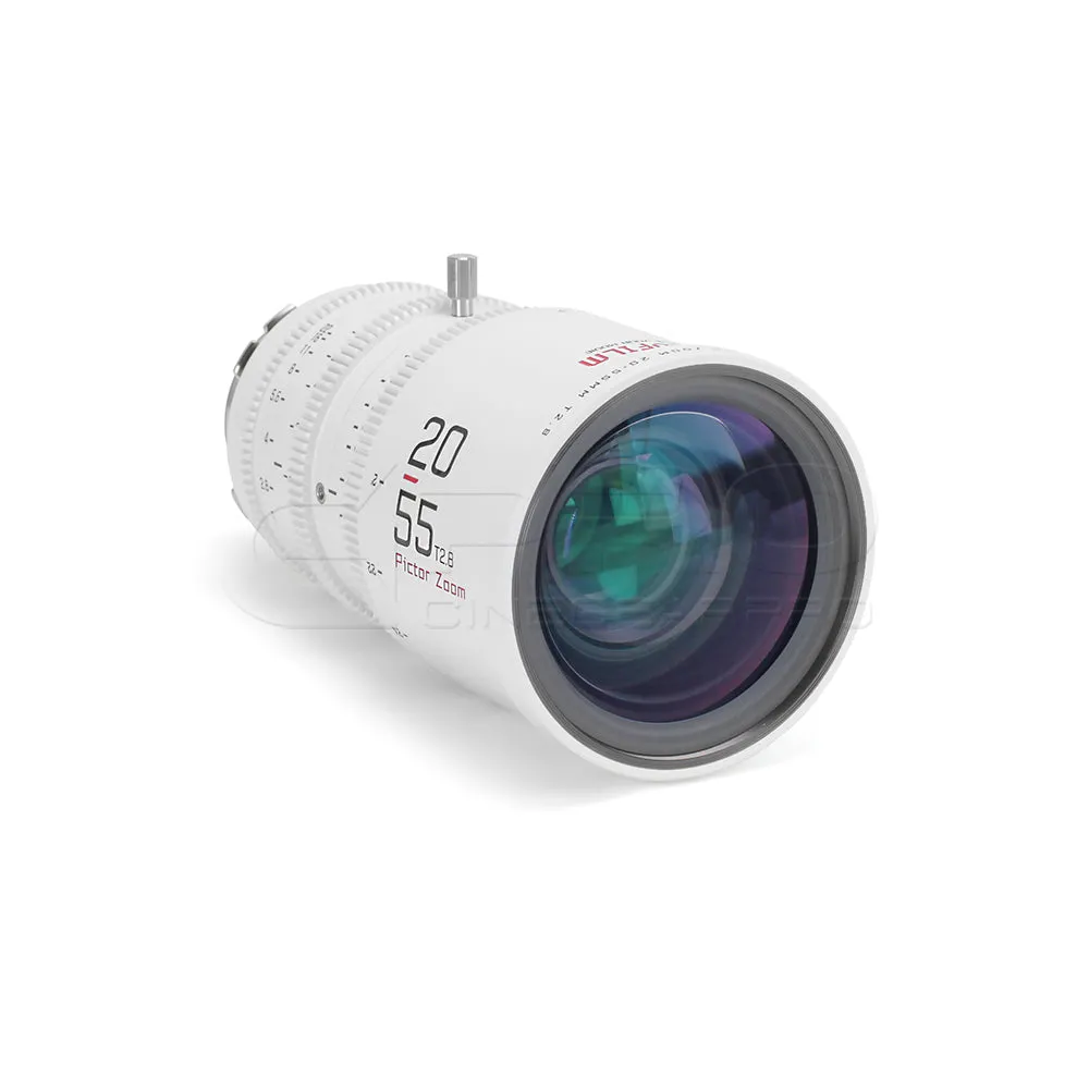 DZOFILM Pictor Zoom Dual Lens Bundle 20-55mm   50-125mm T2.8 Limited Edition (PL&EF interchangeable Mount, White)