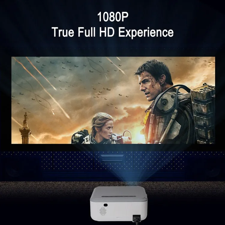 FHD 1080P Mini LCD Smart Projector with 700 ANSI Lumens and Android TV 11