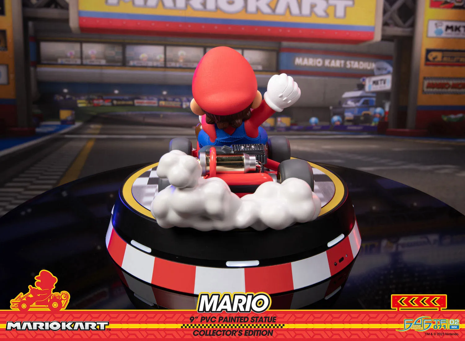 First 4 Figures Mario Kart Mario Collector's Edition PVC Statue